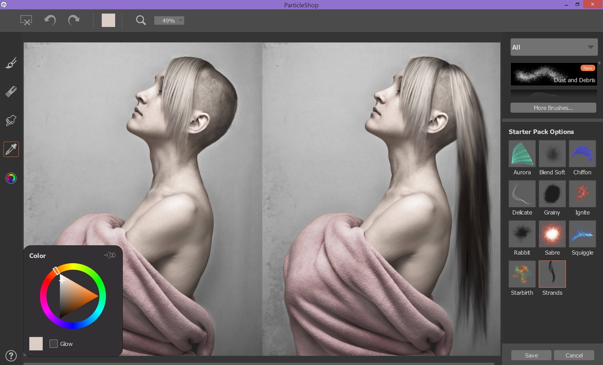 Adobe photoshop tutorial image strip effect