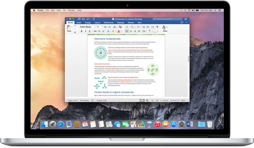 microsoft office 2016 for os x
