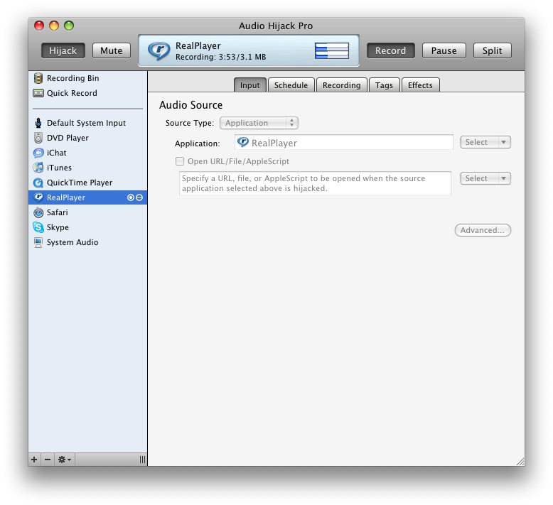 audio hijack pro installing instant on on mac