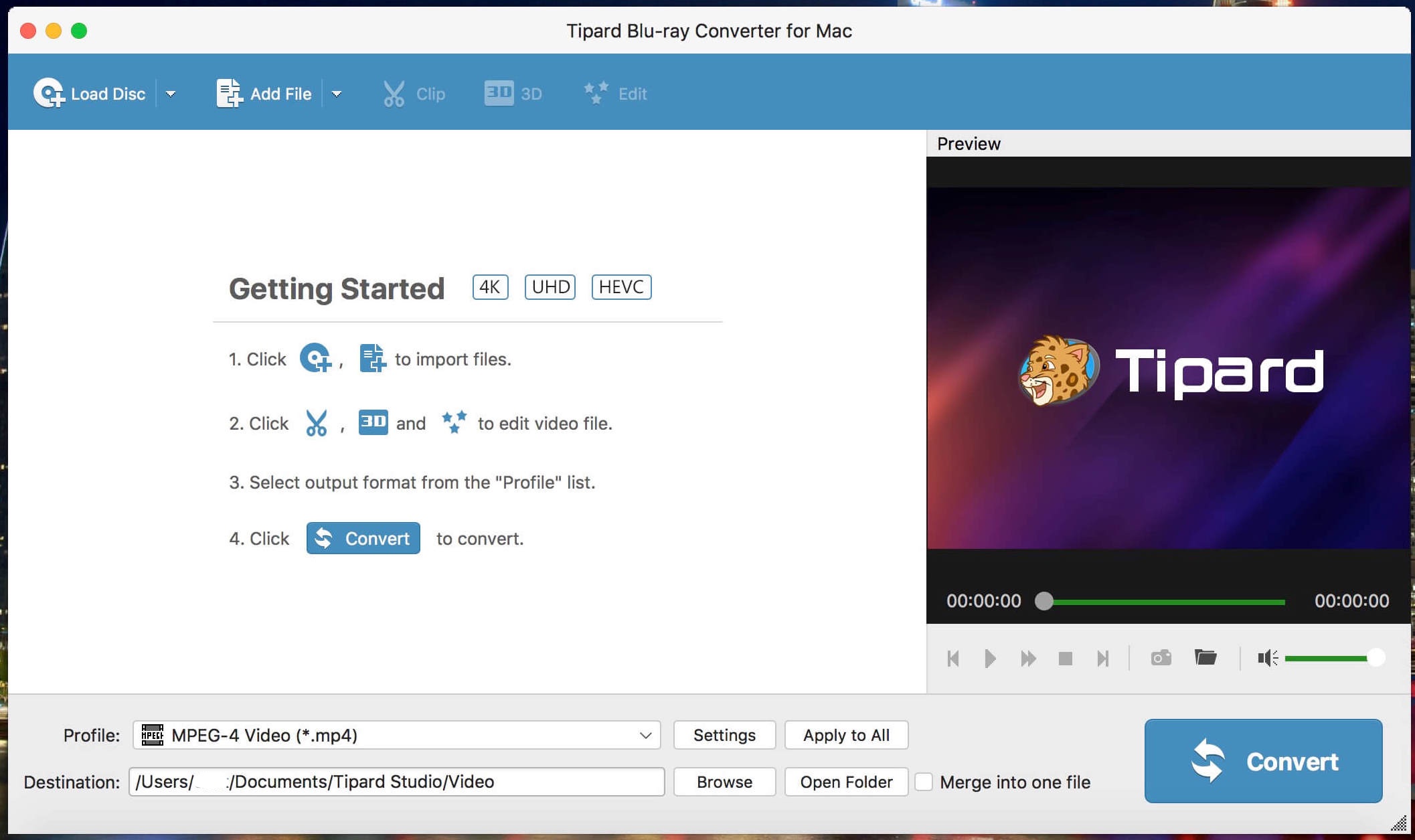Tipard Blu-ray Converter 10.1.12 for windows download