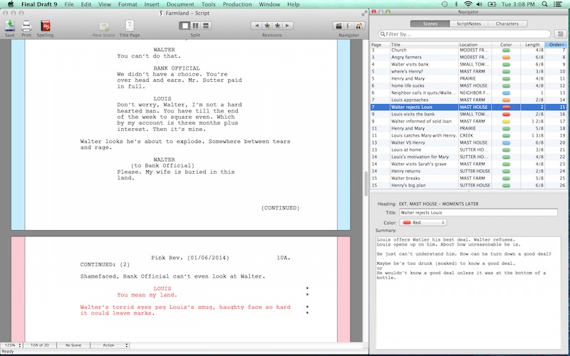 final draft software for mac