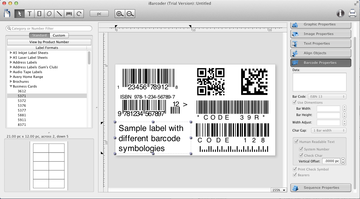 Ibarcoder 3 9 8 – versatile barcode creator software