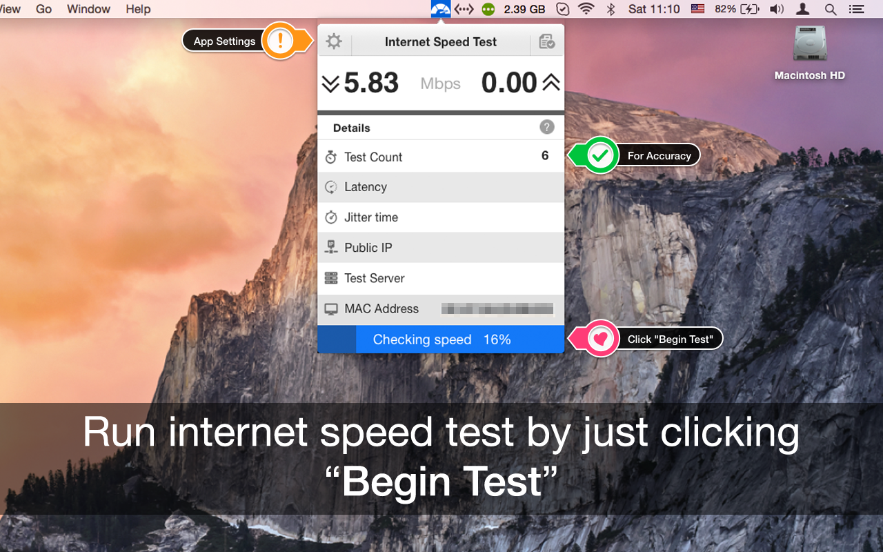 mac download speed test