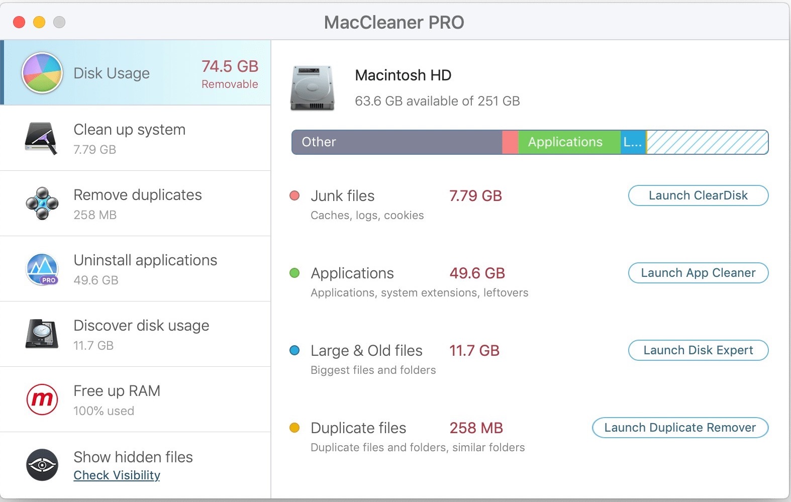 get removed files from maccleaner pro