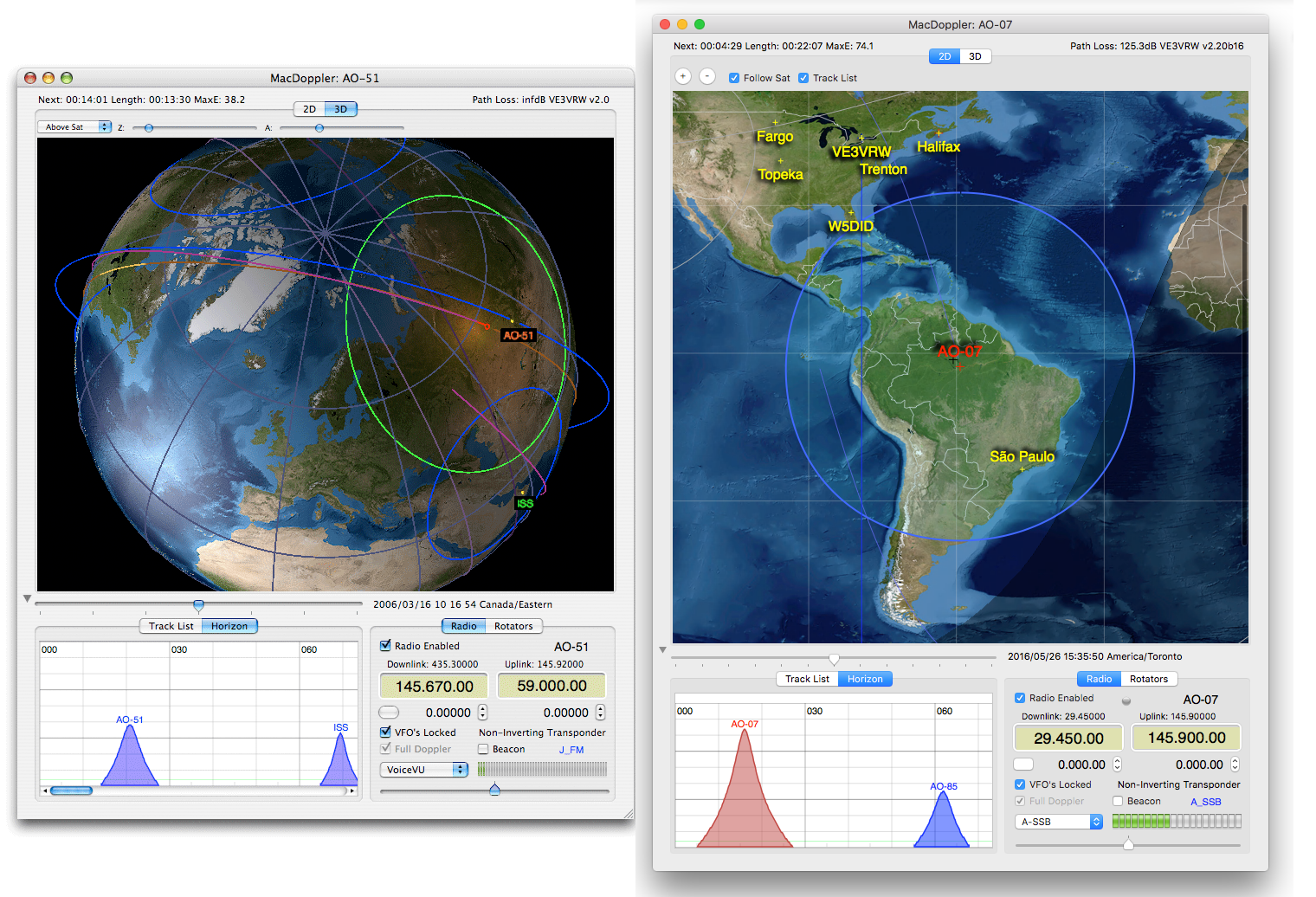 Macdoppler 2 26 – satellite and station tracking stations