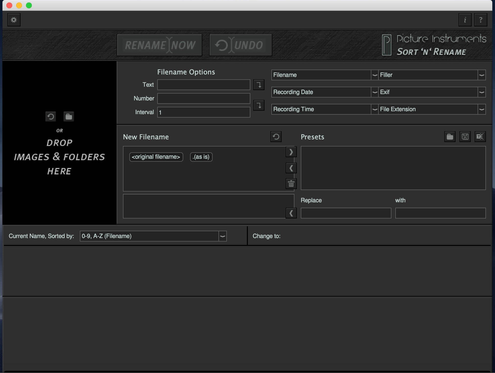 Picture Instruments Sort 