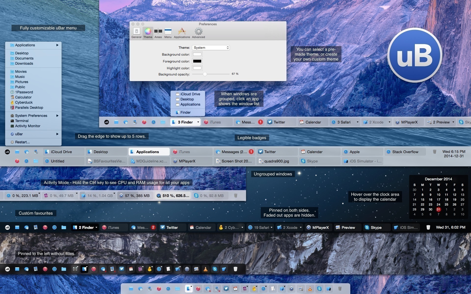 Ubar 2 4 – the dock replacement for the mac os